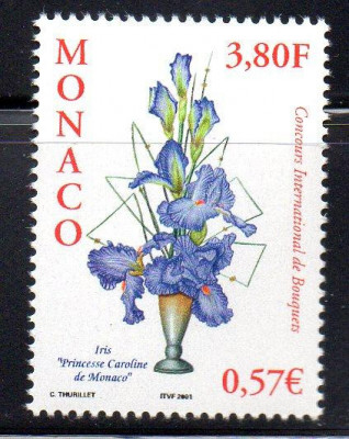 MONACO 2000, Flora, serie neuzata, MNH foto