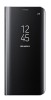 Husa compatibila cu Samsung Galaxy S8 Plus, Protectie Flip Cover, Clear View, Mirror, Stand, Negru
