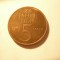 Moneda DDR : 5 Marci 1969 - Aniversara 20 Ani DDR ,bronz , cal. AUNC
