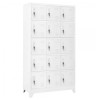 Vestiar metalic Premium pt. valori cu picioare si 15 compartimente, 900x450x1920 mm (LxlxH), PLUS
