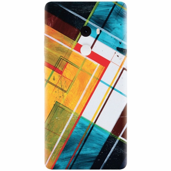 Husa silicon pentru Xiaomi Mi Mix 2, Abstraction Color Shape