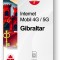 eSIM Internet Gibraltar, valabil 30 zile, trafic 10 GB