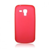 Husa Plastic TPU Samsung Galaxy S3 Mini (i8190) 0,5 mm Rosu