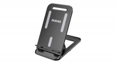 Dudao F14S mini suport de telefon pliabil pentru birou (negru) foto