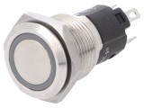 Comutator anti-vandalism SPDT, LED inelar