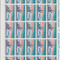 ROMANIA 1992 LP 1288 ZIUA MARCII POSTALE ROMANESTI COALA 25 DE TIMBRE MNH