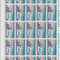 ROMANIA 1992 LP 1288 ZIUA MARCII POSTALE ROMANESTI COALA 25 DE TIMBRE MNH