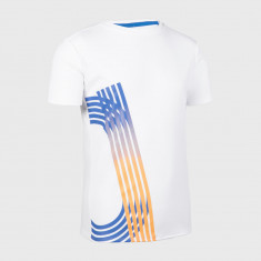 Tricou respirant alergare KIPRUN DRY+ Alb Copii