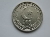 HALF RUPEE 1951 PAKISTAN, Asia