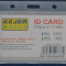Suport Pp Water Proof, Pentru Carduri, 85 X 55mm, Orizontal, 5 Buc/set, Kejea - Transparent