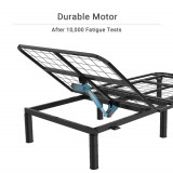 Cadru de pat electric, dimensiuni 200x90x29 cm, opțiune Flat si 0 gravity, ajustabil pe inaltime, NOU