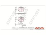 Dr!ve+ DP1010.10.0805 set placute frana,frana disc