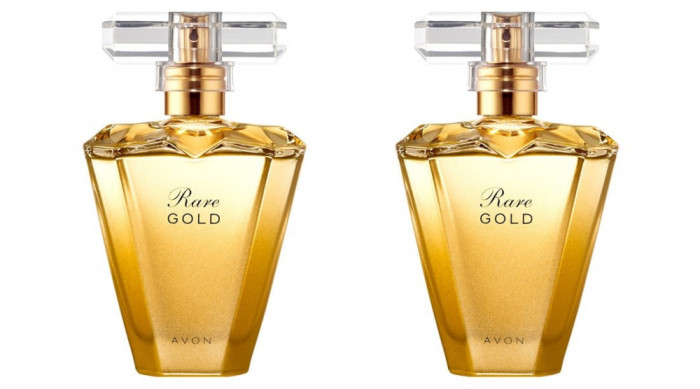 2 &times; Apă de parfum Rare Gold, 2&times;50 ml - Avon