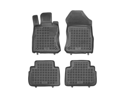 Covorase auto Subaru Forester (Sk), 03.2018-10.2021, negru; elastomer, RapidAuto foto