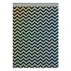 Carnet Notițe, A5, Copertă Holografică, Model Zigzag Negru, 50 File, Oem