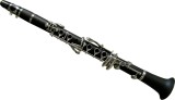 Clarinet Karl Glaser Eb(Mi bemol) 12clape+6inele mini Bohm sistem ebonita