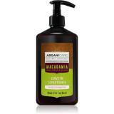 Arganicare Macadamia Leave-In Conditioner balsam (nu necesita clatire) pentru păr uscat și deteriorat 400 ml