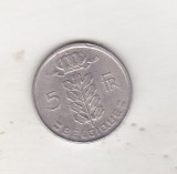 bnk mnd Belgia 5 franci 1975