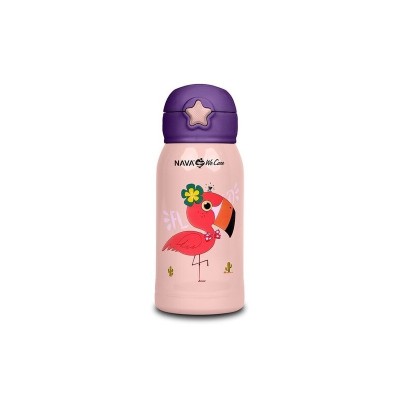 Sticla termoizolanta Nava 500 ml Flamingo roz, foto