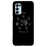 Husa compatibila cu Oppo A54 5G model Witcher, Silicon, TPU, Viceversa, Transparent, Carcasa