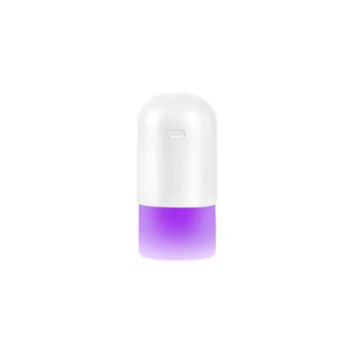 Umidificator portabil RGB, 18 x 8.4 cm, 400 ml, plastic, alb foto