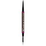 NYX Professional Makeup Blade &amp; Shade creion pentru sprancene cu pensula culoare Espresso 0.06 g