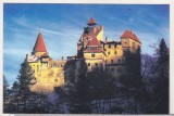 Bnk cp Castelul Bran - Vedere - necirculata, Printata, Brasov