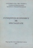 Cunostinte economice de specialitate