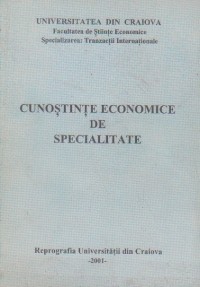 Cunostinte economice de specialitate foto