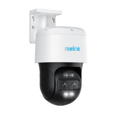 Camera de supraveghere Reolink TrackMix POE, 8MP, auto zoom tracking, detectare persoana/vehicul, vedere nocturna color, doua obiective