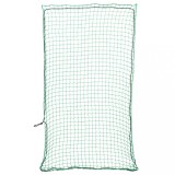 vidaXL Plasă de remorcă cu funie elastică, verde, 3x1,65 m, PP