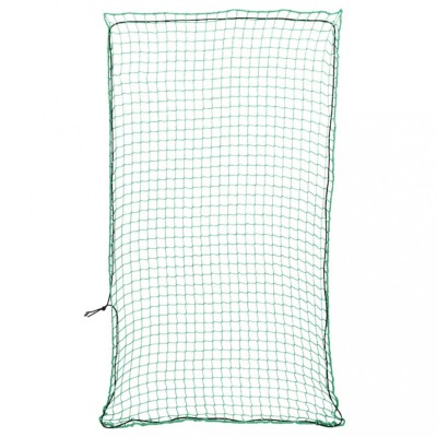 vidaXL Plasă de remorcă cu funie elastică, verde, 3x1,65 m, PP foto
