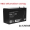 Pachet de baterii de &icirc;nlocuire APC RBC5 (2x 12V 7Ah)