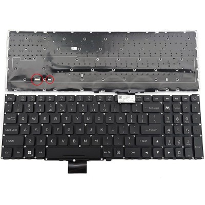 Tastatura Laptop Gaming, Acer, Predator Helios 300 PH317-56, N22C4, iluminata RGB, layout US foto