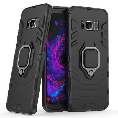 Husa Techsuit Silicon Samsung Galaxy S8 Negru foto