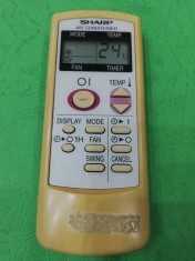 telecomanda aer conditionat marca SHARP ,reper telecomanda CRM A530 JBEZ foto