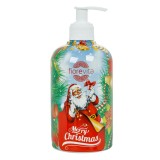 Săpun Lichid Fiorevita Moș Crăciun cu Sac, Aromă Mere și Scorțișoară, Capacitate 500ml