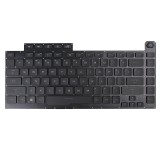 Tastatura Laptop Gaming, Asus, ROG Strix G G531GD, G531GD, G531GT, G531GT, G531GV, G531GV, G531GU, iluminata, conector RGB 20 pini, layout US