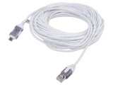 Cablu slim USB 3.1 RJ45 - USB C, 15m, alb - Goobay