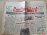 Romania libera 6 ianuarie 1990-articol si foto cartierul uranus,art. timisoara