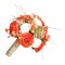 Buchet de Flori EVENTISSIMI - Trandafiri, Portocaliu Alb