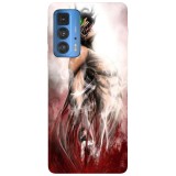 Husa compatibila cu Motorola Moto G50 model Attack on titan Eren transformation, Silicon, TPU, Viceversa, Transparent, Carcasa