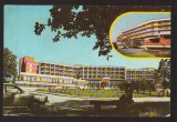 CPIB 22967 - CARTE POSTALA - STATIUNEA BUZIAS. HOTELURILE PARC SI TIMIS, MOZAIC