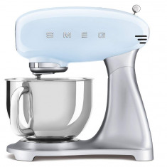 Mixer cu bol Smeg SMF02PBEU, 800 W, 4,8 litri, albastru - RESIGILAT