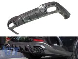 Difuzor din carbon tip BRBS potrivit pentru bara spate GT63 a Mercedes A Design GT 4 Door Coupe X290 dupa 2019 Performance AutoTuning