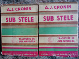 A. J. CRONIN - SUB STELE 2 volume (editie veche)