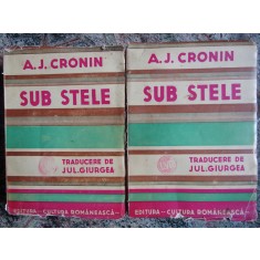 A. J. CRONIN - SUB STELE 2 volume (editie veche)