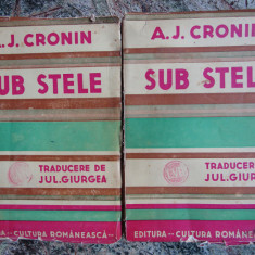 A. J. CRONIN - SUB STELE 2 volume (editie veche)