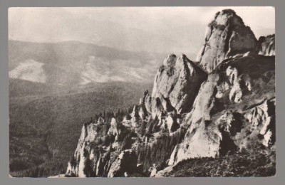 CPIB 23846 CARTE POSTALA - MASIVUL CEAHLAU - VARFUL PANAGHIA, RPR, CIRCULATA, 1972, STAMPILE, TIMBRU foto