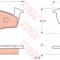 Set placute frana,frana disc VW LUPO (6X1, 6E1) (1998 - 2005) TRW GDB1274